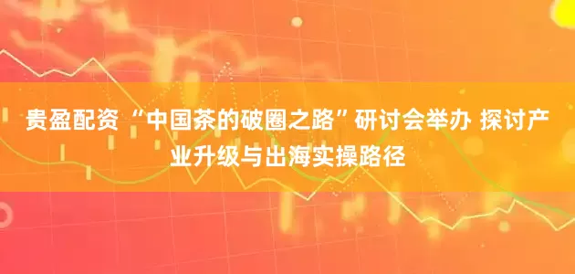 贵盈配资 “中国茶的破圈之路”研讨会举办 探讨产业升级与出海实操路径
